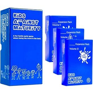 Kids Against Maturity Game + 3️⃣ EXTRA packs